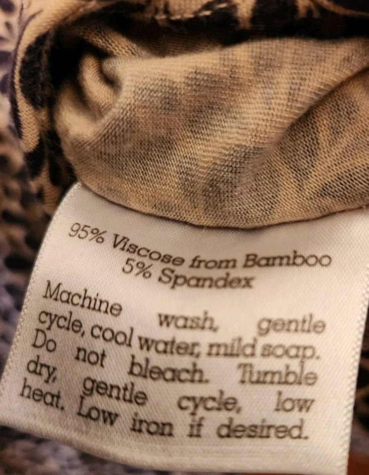 Top Yala XL azul bambú suave Foto 4 de 4