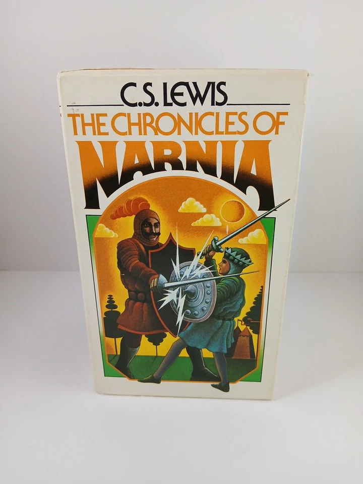 THE CHRONICLES OF NARNIA C.S. Lewis 1970 First Collier Edition Complete Box Set - Image 4 of 4