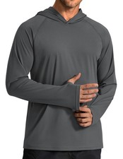 UPF 50 Sun Protection Hoodie for Men Long Sleeve Fishing Shirts Lightweight ...