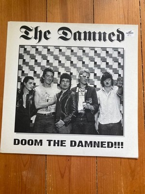 the damned doom the damned vinyl live 1977