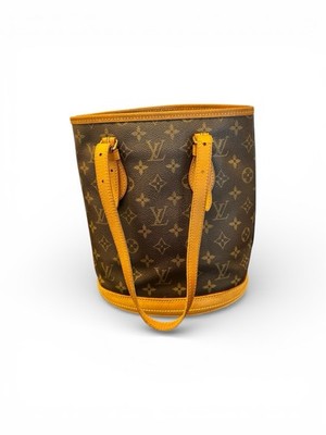 バッグ Louis Vuitton Monogram Bucket Bag Louis Vuitton Bucket PM Monogram Canvas Shoulder Bag Vintage LV