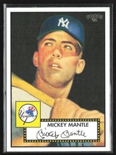 Mickey Mantle 2006 Topps 1952 Edition Black C #311 New York Yankees