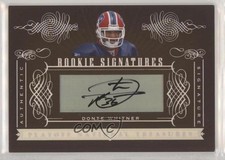 2006 Playoff National Treasures Rookie Signatures 43/200 Donte Whitner Auto im4