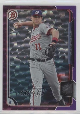 2015 Bowman Prospects Purple Ice 29/50 Drew Ward #BP69 k0w