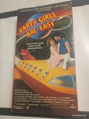 #ad #ad Earth Girls Are Easy 1988 VHS Screener – Rare Cult Comedy Promo $100.00