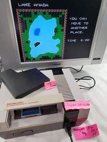 Black Bass NES AUTHENTIC original Nintendo and Sleeve fishing bas fish BlackBass