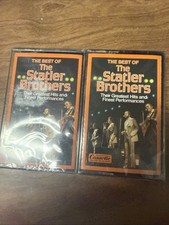 The Statler Brothers Cassette Bundle Set Lot of 2 Greatest Hits Finest Hits
