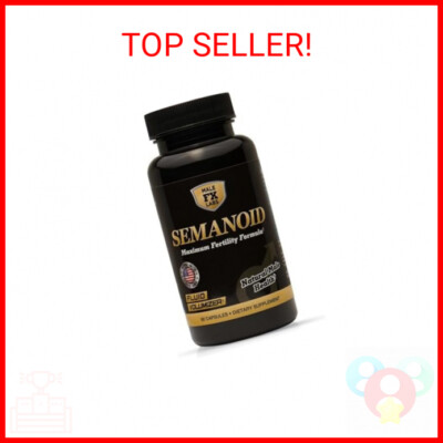 SEMANOID (60 Caps) Maximum Fertility Formula and Semen Volumizer - Advanced Fert