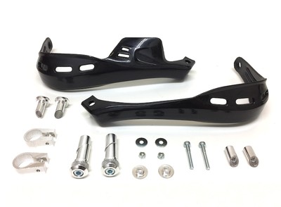 Handprotektoren Handschutz Lenker Protektor Schwarz für 22mm Lenker für Enduro
