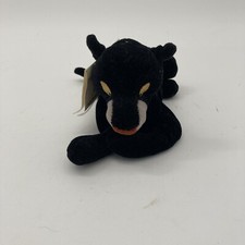 Disney Store The Jungle Book Bagheera 8" Mini Bean Bag Plush New With Tag