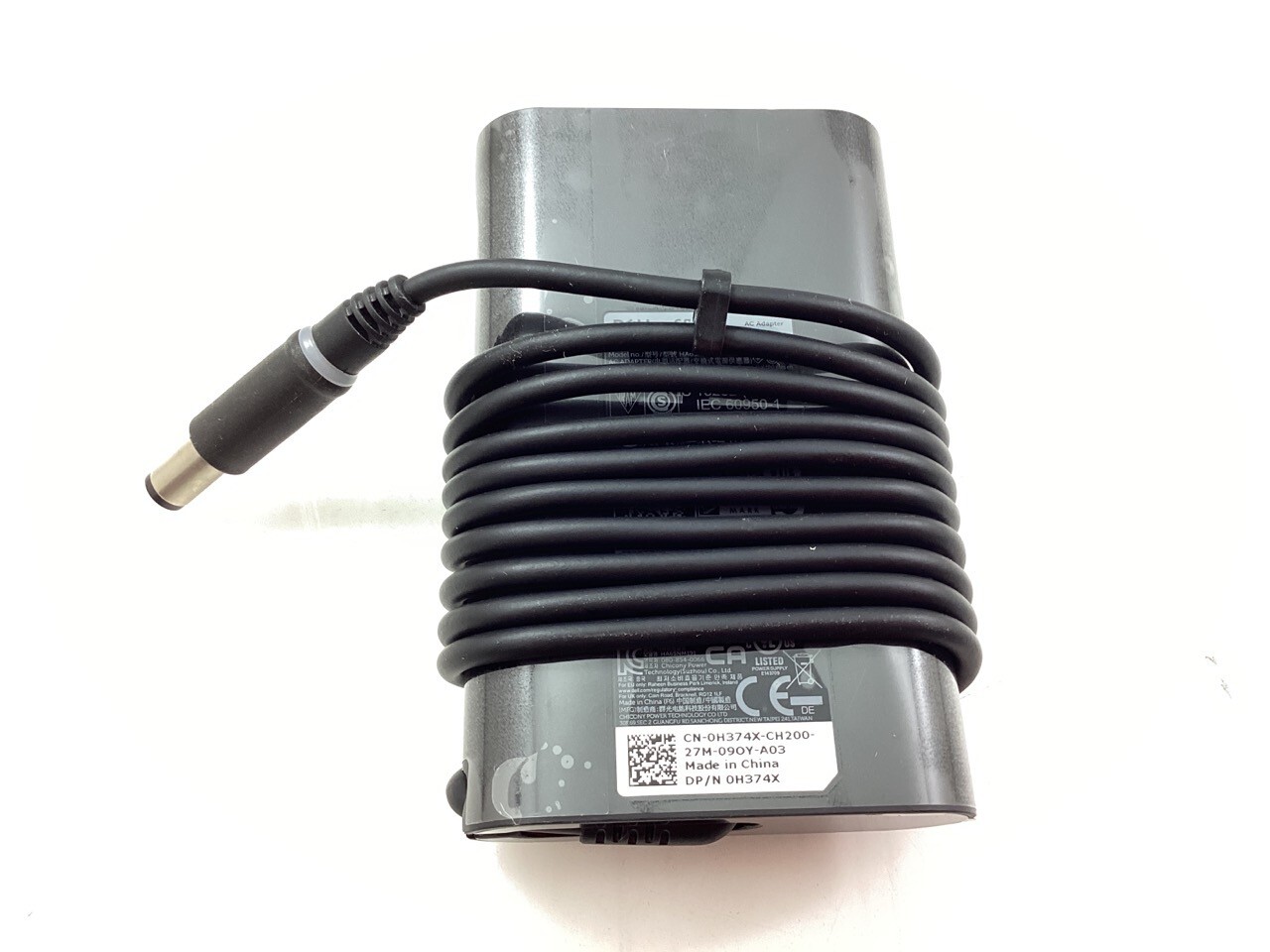 ✅ Dell Original 65W Slim 7.4mm Power Adapter with Power Cable  - (332-1831)