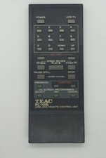 OEM TEAC RC-1016 Wireless Remote Control Unit VCR/TV, Ships Free 