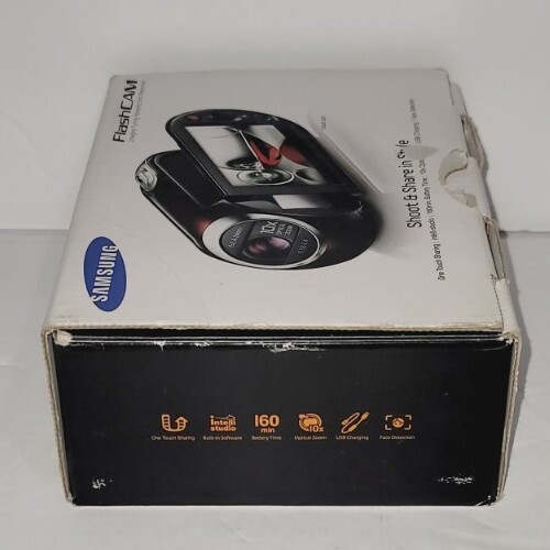 Samsung SMX-C10GN FlashCam 9.5/10 w/ Cables & Box | eBay