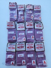 Columbia Minerva Latch Hook Yarn 320 Pieces 2.5" Mulberry 3220 Lot of 12