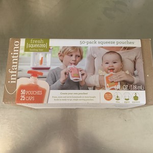 disposable squeeze pouches