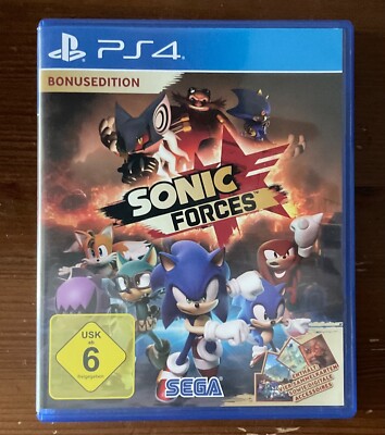 PS4 Sonic Forces. Neuwertig. Ohne Codes