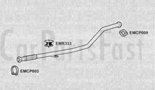 Tube d'échappement Citroen C1