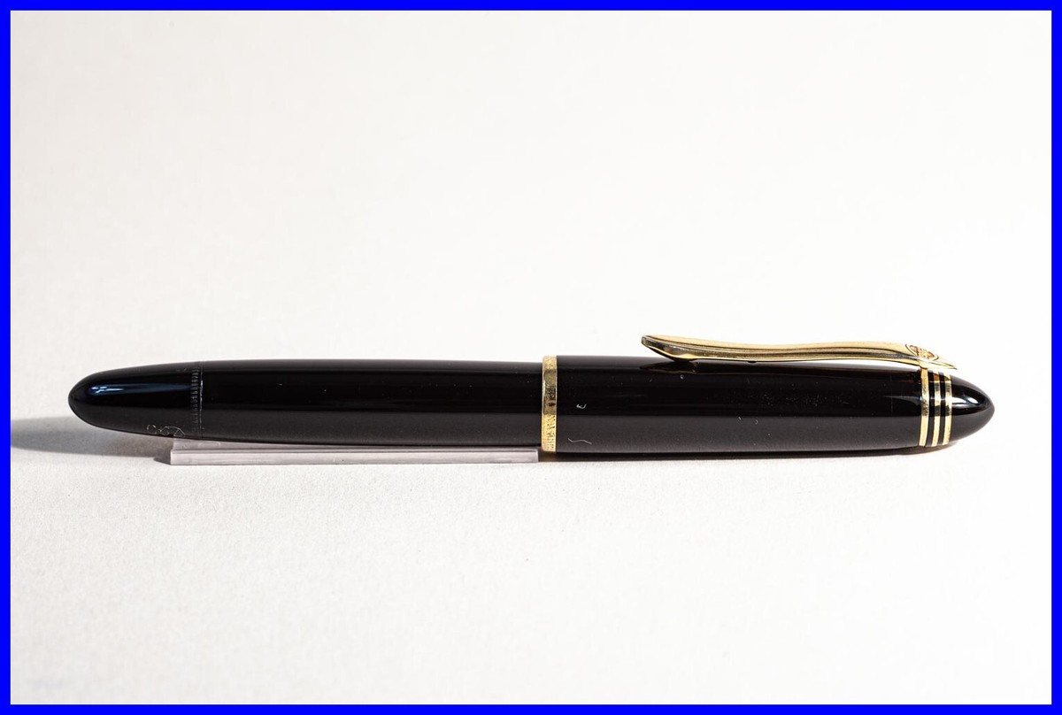 1960s GEHA 790 Kolben Füller in schwarz & gold mit DF PALLIAG