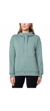 Mondetta Ladies' Performance Full Zip Hoodie X-Small Green B12