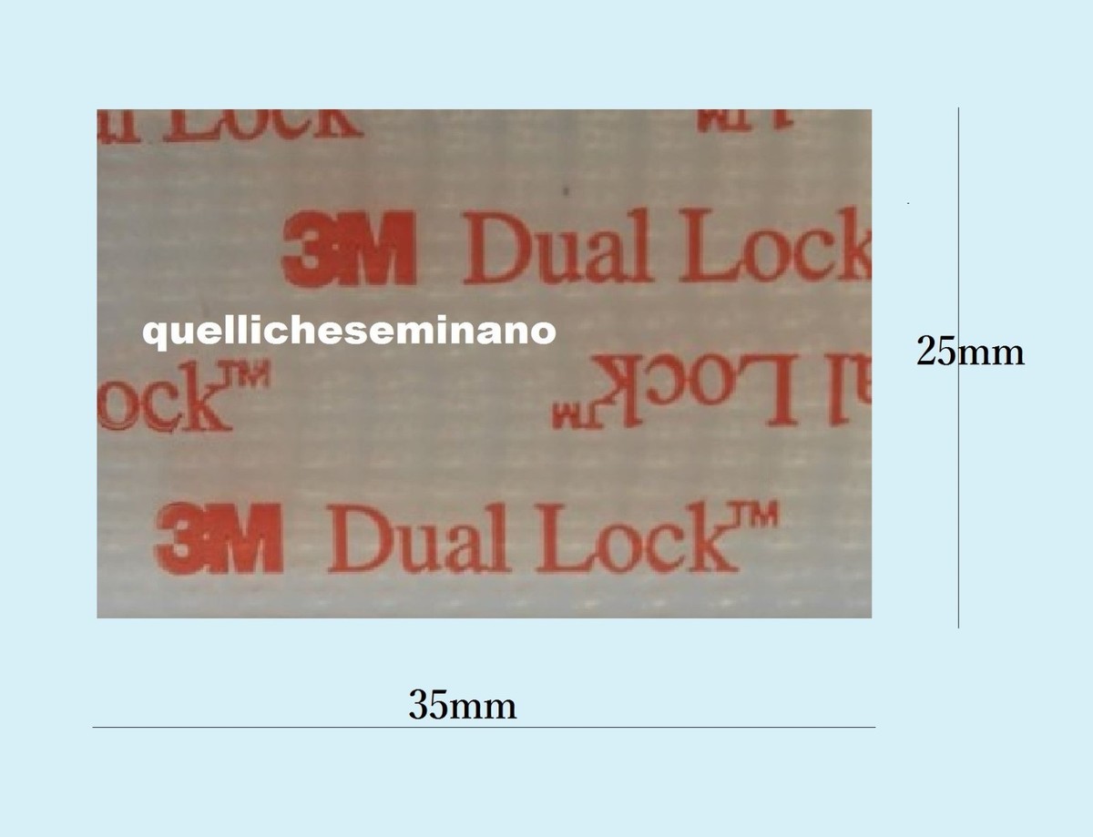 Dual Lock SJ 3560 3M Adesivo 2 Pezzi 25mmx50mm TELEPEDAGGIO MONEY - Foto 7