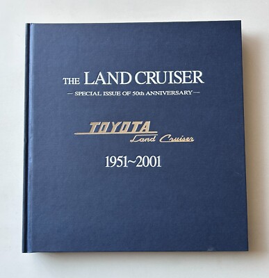 TOYOTA The Land Cruiser 50th Anniversary Book 1951-2001 RARE with 