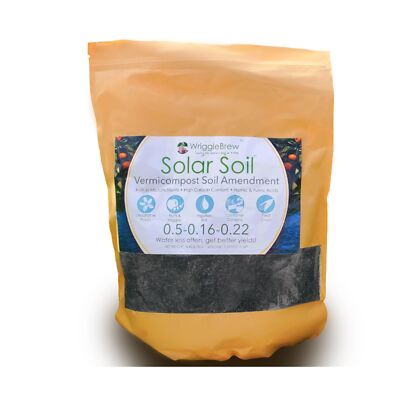 Solar Soil Vermicompost Soil Amendment from Earthworm Castings. All Purpose P...
