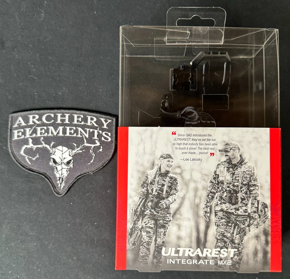 QAD Ultrarest Integrate MX2 Right Hand Arrow Rest Full Arrow Containment New - Image 2 of 2