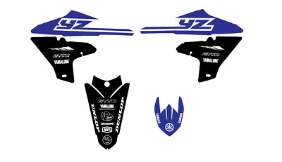 YAMAHA 2018-2023 YZ250F YZ450F Graphics Kit Motocross MX Decals Stickers