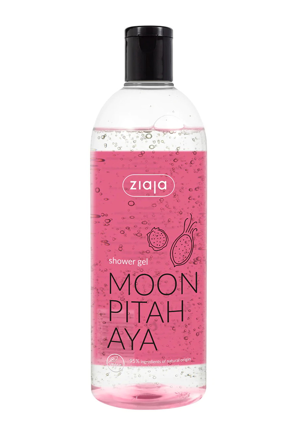 Ziaja Unisex Pink Shower Gel Moon Pitahaya 500Ml In - Image 2
