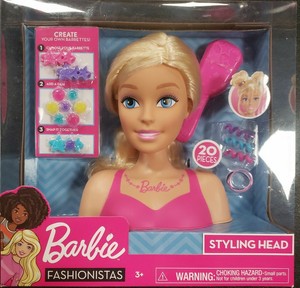 barbie fab friends styling head