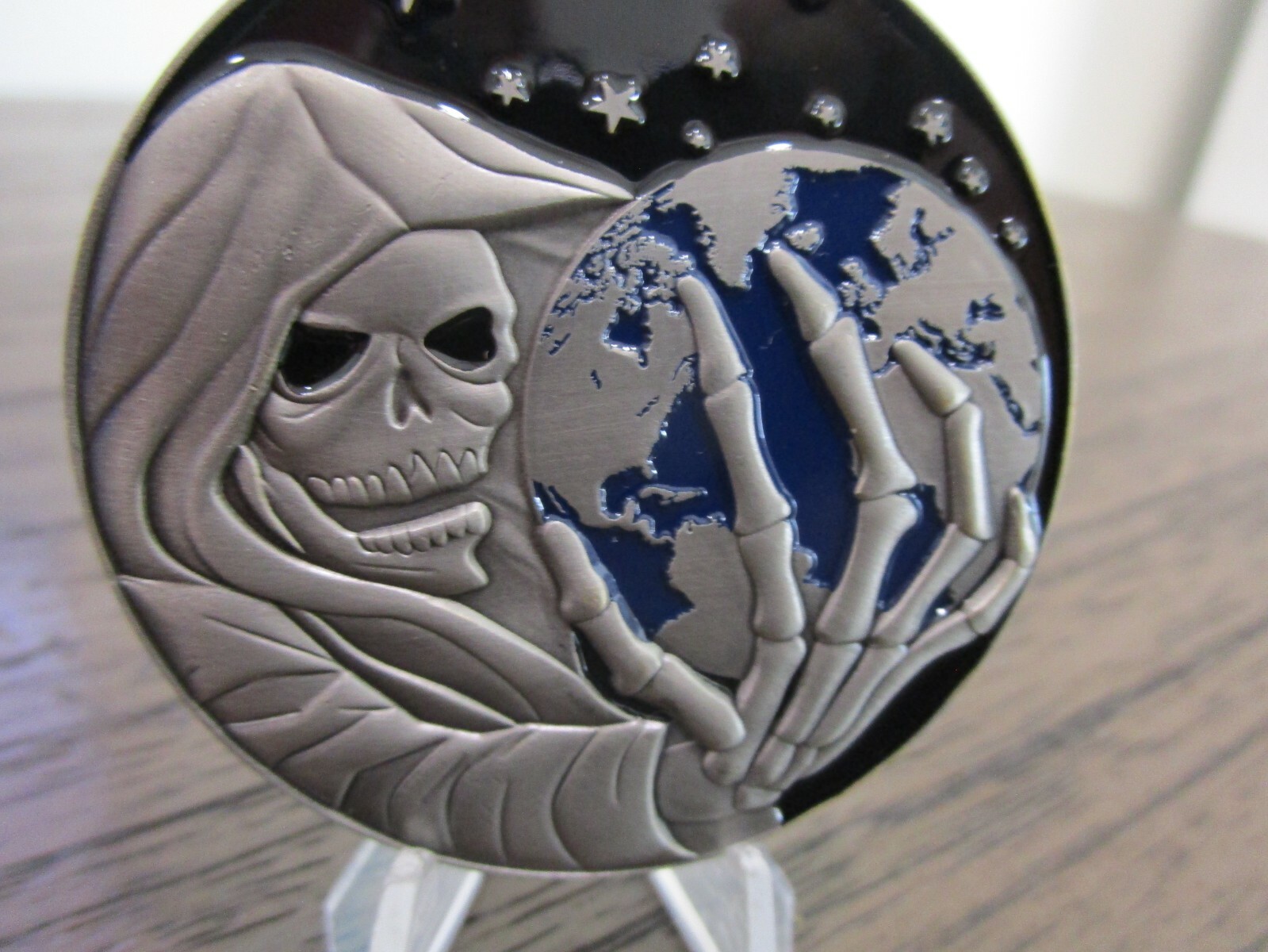 US Intelligence Community NRO NGA IC NSA CIA Grim Reaper Challenge Coin