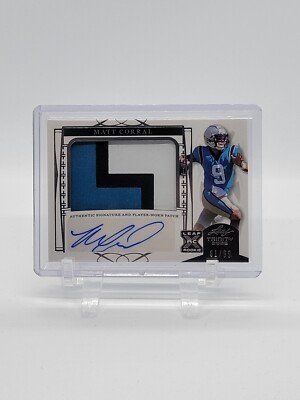 2022 Leaf Trinity MATT CORRAL RC Rookie Patch Auto Autograph 61/99