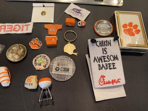 Fabulous Lot Of Clemson University Memorabilia College Football Tigers SC Gift - Picture 13 of 17