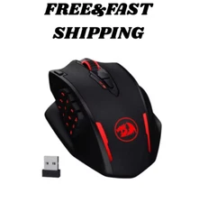 Redragon M913 16000 DPI RGB Wireless Gaming Mouse with 16 Programmable Buttons