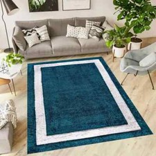 Image of Extra Large Thick Shaggy Rug Soft Living Room Bedroom Carpet Hallway Runner Rugs