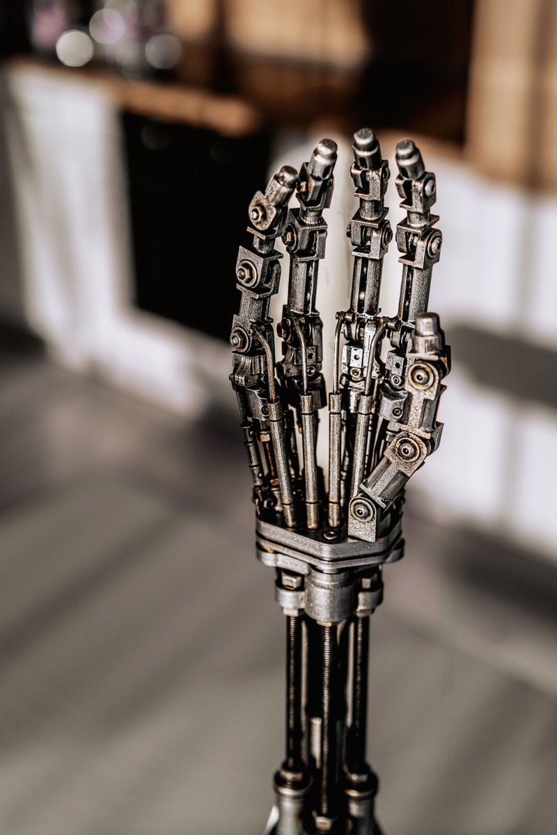 T800 Arm DIY Kit, Terminator Assembly Kit, T2 Endoarm Prop Replica