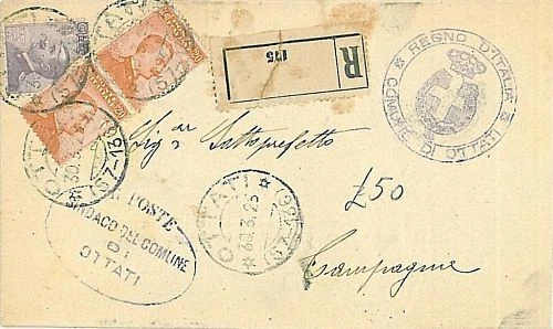 Francobolli del Regno d'Italia dal 1920 al 1943