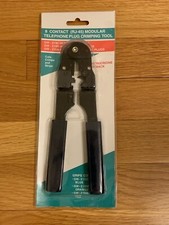 8 Contact RJ-45 Modular Telephone Plug Crimping Tool
