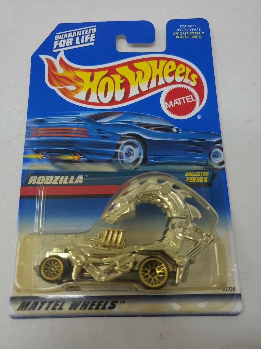 Hot Wheels #991 Rodzilla Chrome Gold Lace Wheels NIP | eBay