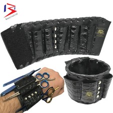 ACCESSORIES HOLDER PROFESSIONAL BARBER TOOLS HOLSTER BLACK SCISSORS WRIST-POUCH