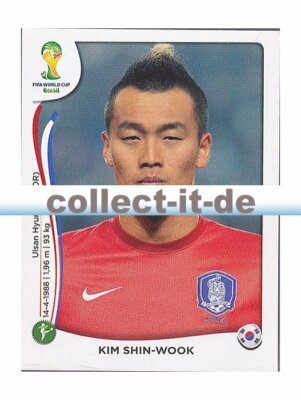 Panini WM Worldcup 2014 - Sticker 637 - Kim Shin-Wook