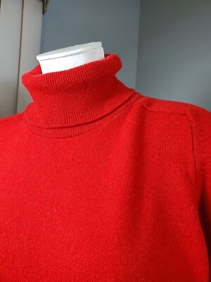 Vintage 70s Pendleton USA 100% Wool Long Sleeve Turtle Neck