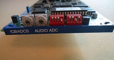 SNELL  WILCOX IQBADCS ANALOG TO DIGITAL AUDIO CONVERTER CARD WITH REAR MODULE