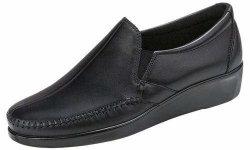 SAS Dream Black Women's Shoes Many Sizes & Widths Free Shipping New In Box Save - Picture 2 of 4