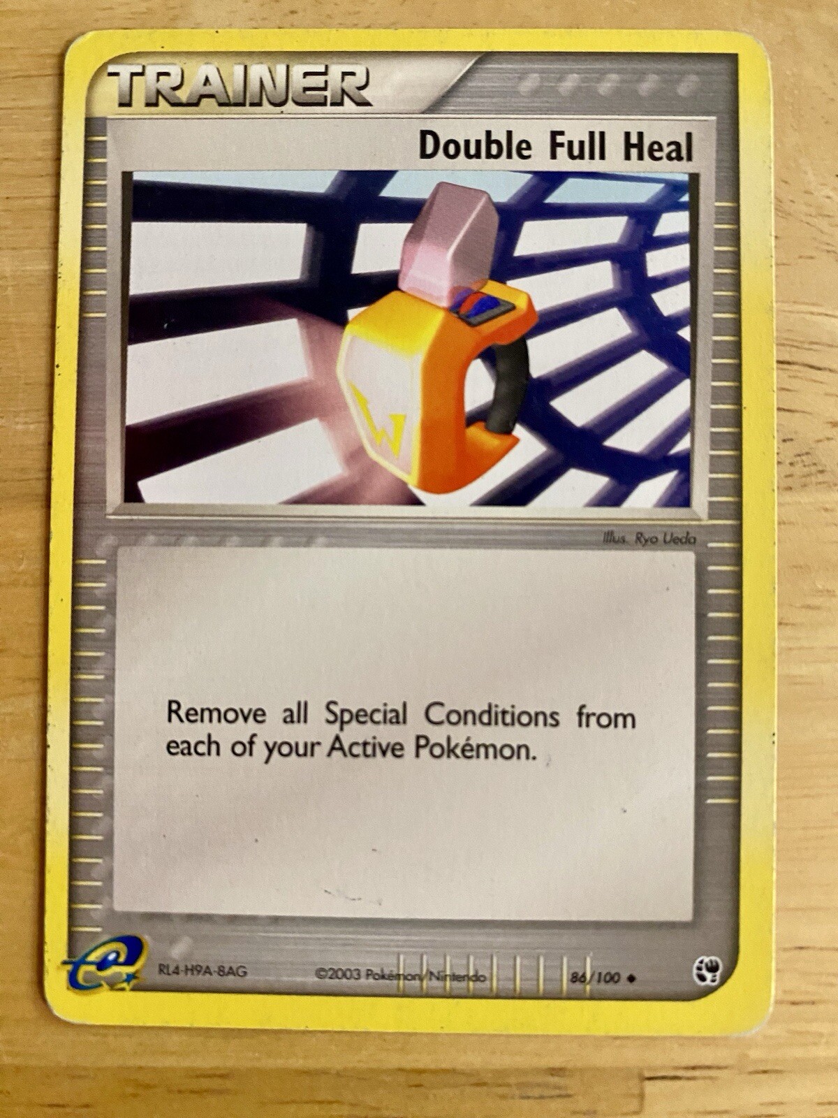 Double Full Heal 86/100 Regular Uncommon EX Sandstorm Pokemon Card LP