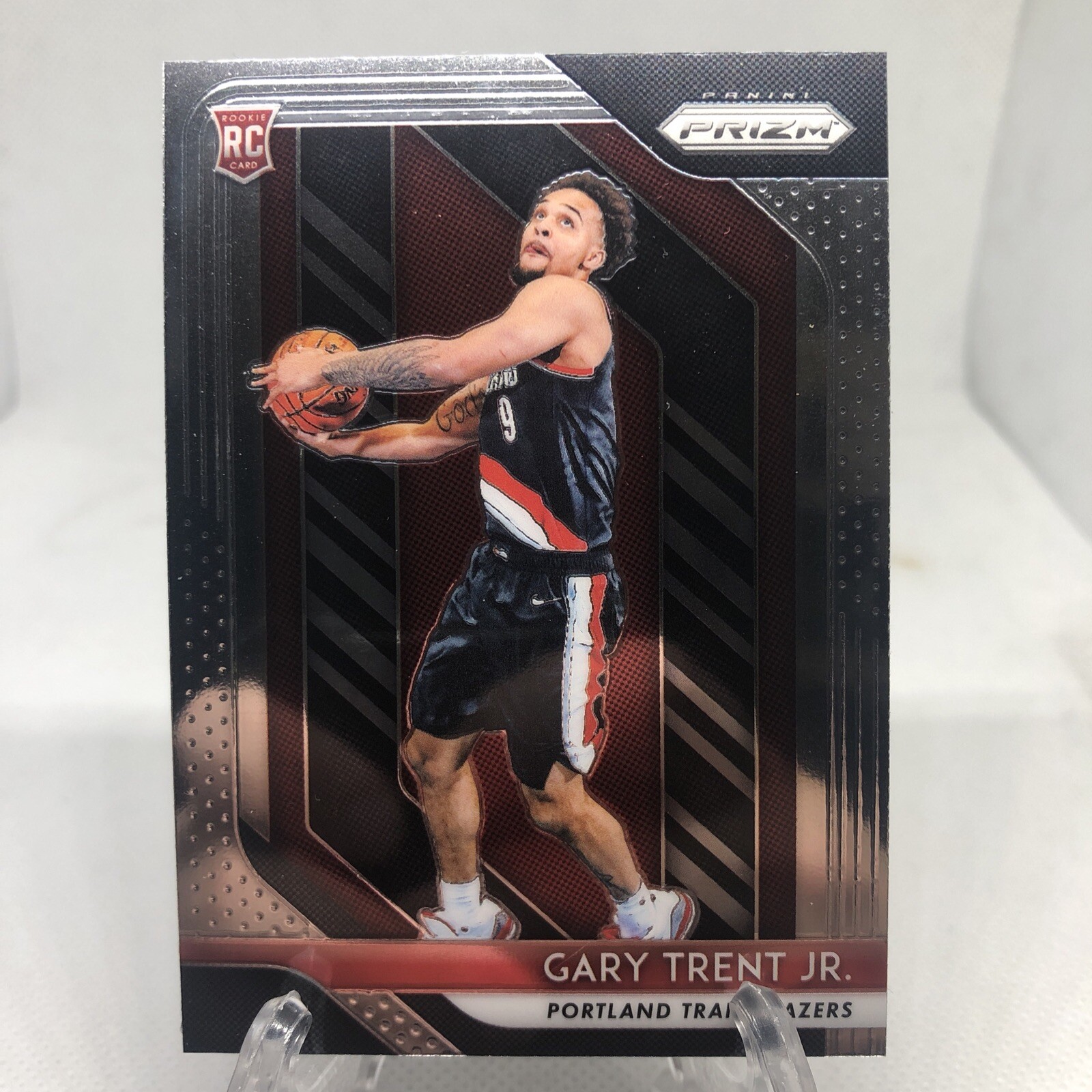 GARY TRENT JR. 2018-19 Panini Prizm Rookie Card RC #71 Portland Trail Blazers