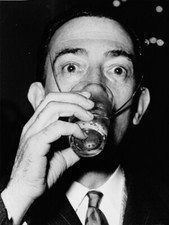 SALVADOR DALÌ fotografato da GUGLIELMO COLUZZI stampa ai sali d'argento 