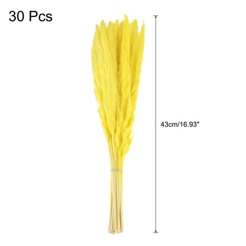 30Pcs Faux Pampas Grass17"/43cm Fake Pampas Grass Decor for Living Room Party... - Picture 2 of 5