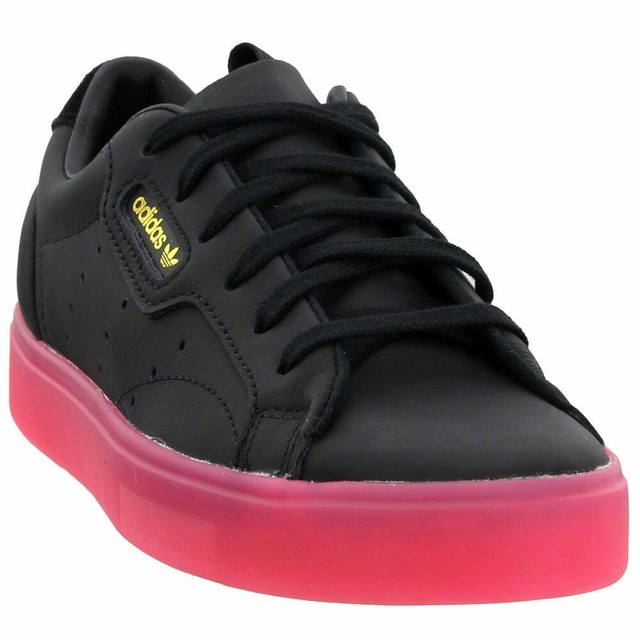 adidas sleek black pink