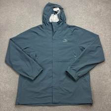 LL Bean Jacke Erwachsene Large Blau Tek Windb...
